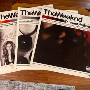 *** SOLD *** The Weeknd Vinyl Record Collection